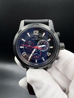 USED Buech & Boilat Baracchi 949517 Chronograph 46mm Swiss Ronda 5030