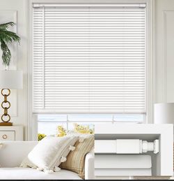 White Horizontal Window Blinds
