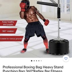 Boxing Speed Response Target Durable Adjustable Height Training Boxing Ball Professional Heavy Stand Punching Bag