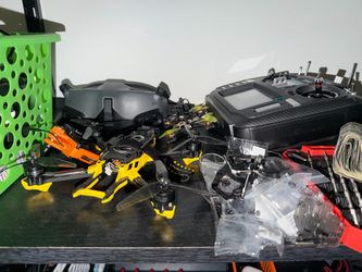 FPV Racing Drone Bundle with Goggles and Radio