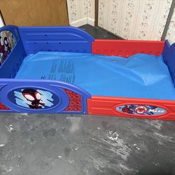 Spider-Man toddler floor bed