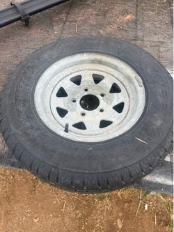 Trailer Spare Tire & Wheel – ST175/80R13