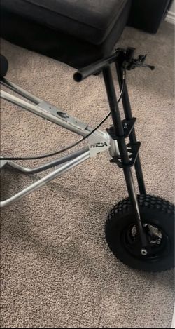 HEK non polished chrome and black roller w tires