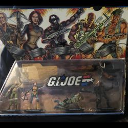 Gi Joe Action Figures Box set