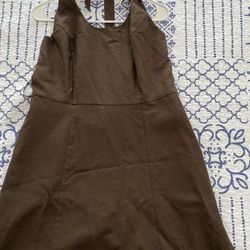 Brown Women’s Halter Dress Size 14