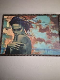 Extra large framed print $40