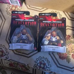2 Masters of The Universe Revelation Eternia Minis Fisto