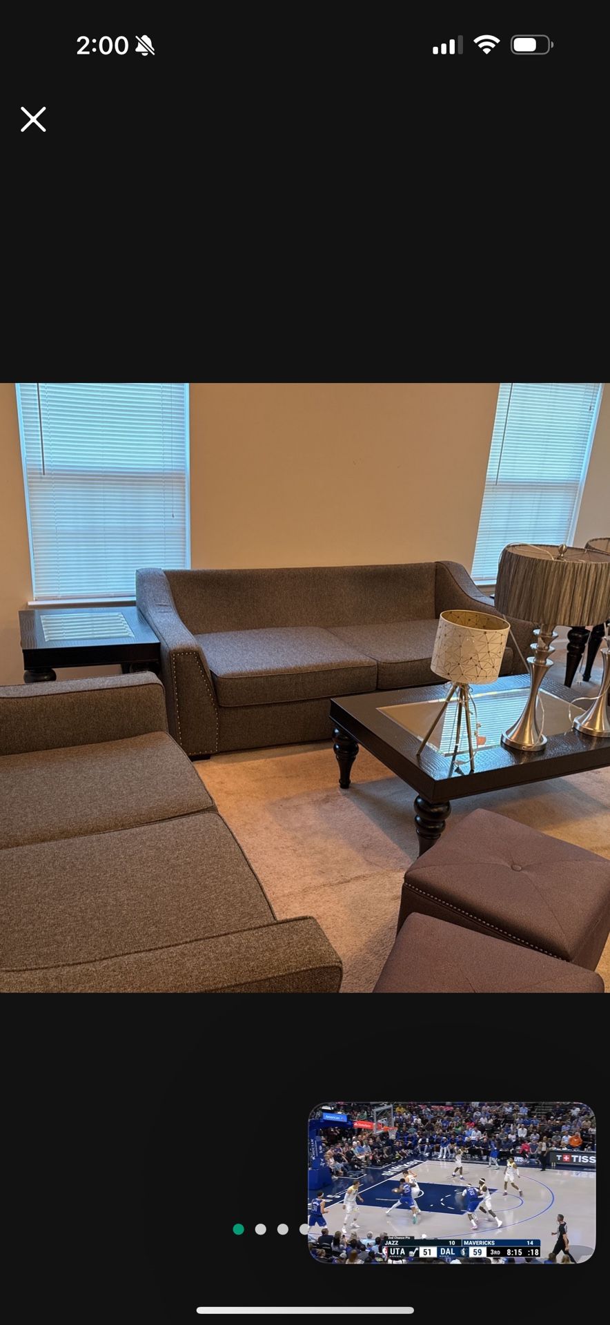 Sofa, Couch,side Tables And Entertainment Center For Sale!