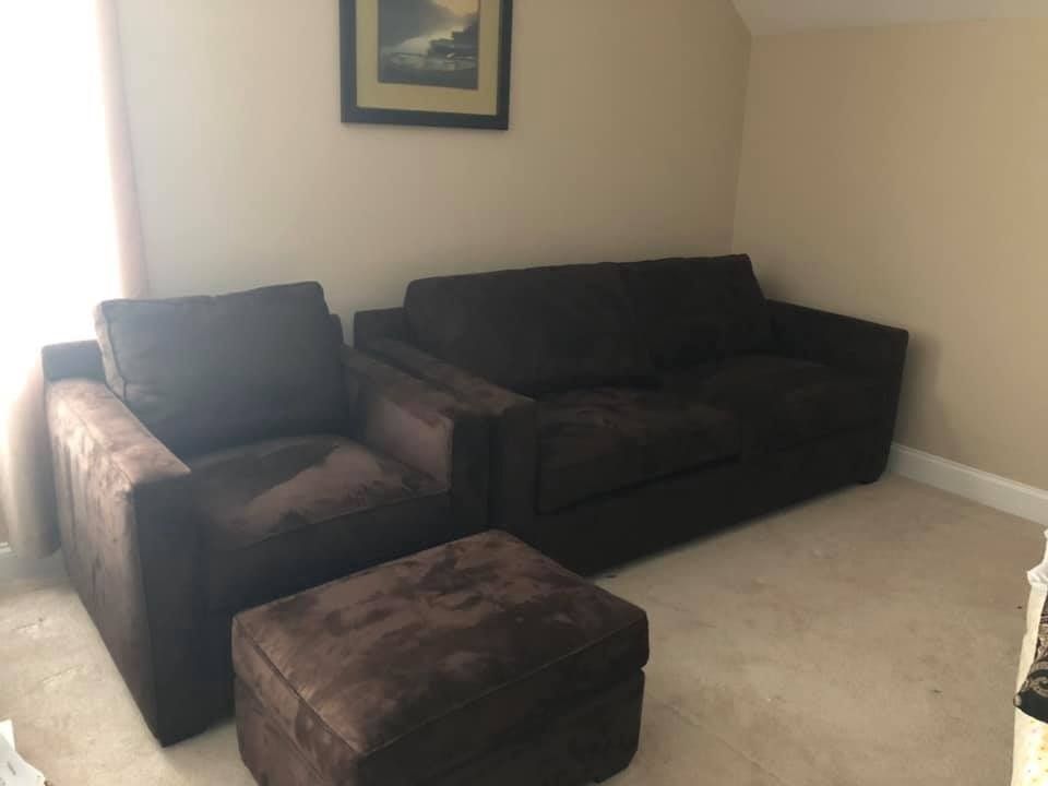 Crate and Barrel Sofa Set