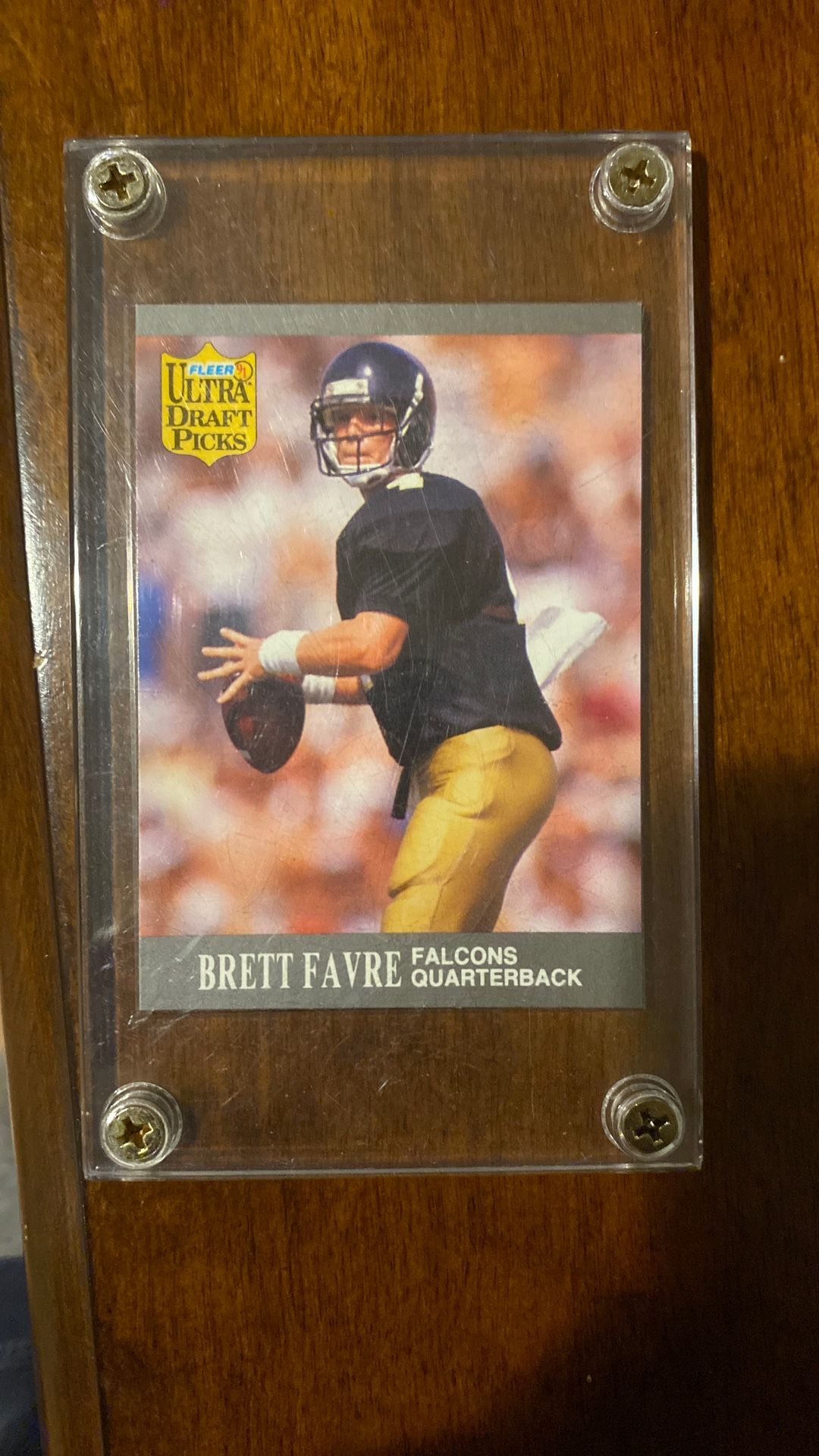 Brett Favre Fleer Ultra Draft Picks