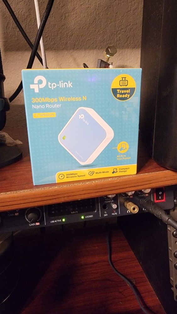 TP-Link TL-WR802N 300Mbps Wireless N Nano Router!
