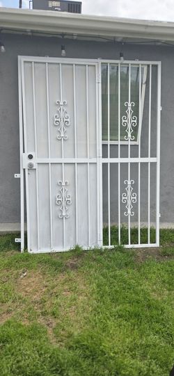 Wrought Iron Security Door
