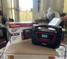 Hyper Tough 12V/120V Dual-Power Inflator