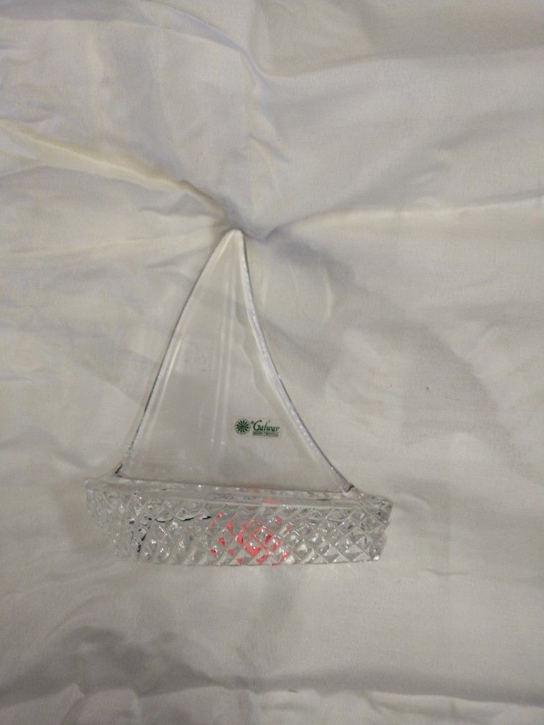 Glass Sailboat