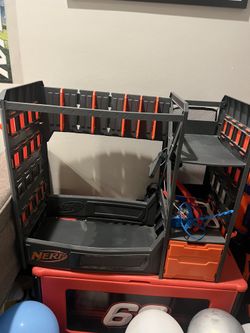Nerf Gun Storage Rack