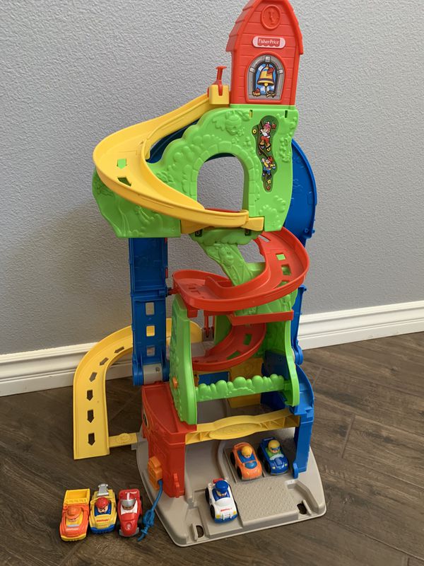 Fisher price little people car race track for Sale in