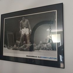 Muhammad Ali Picture And Frame 