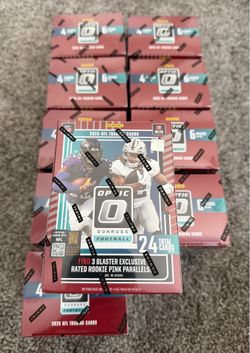 2025 Panini Donruss Optic Football NFL Blaster Box NEW/SEALED x10