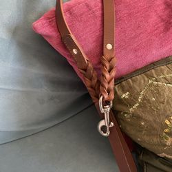 Genuine Leather Thick Dog leash 