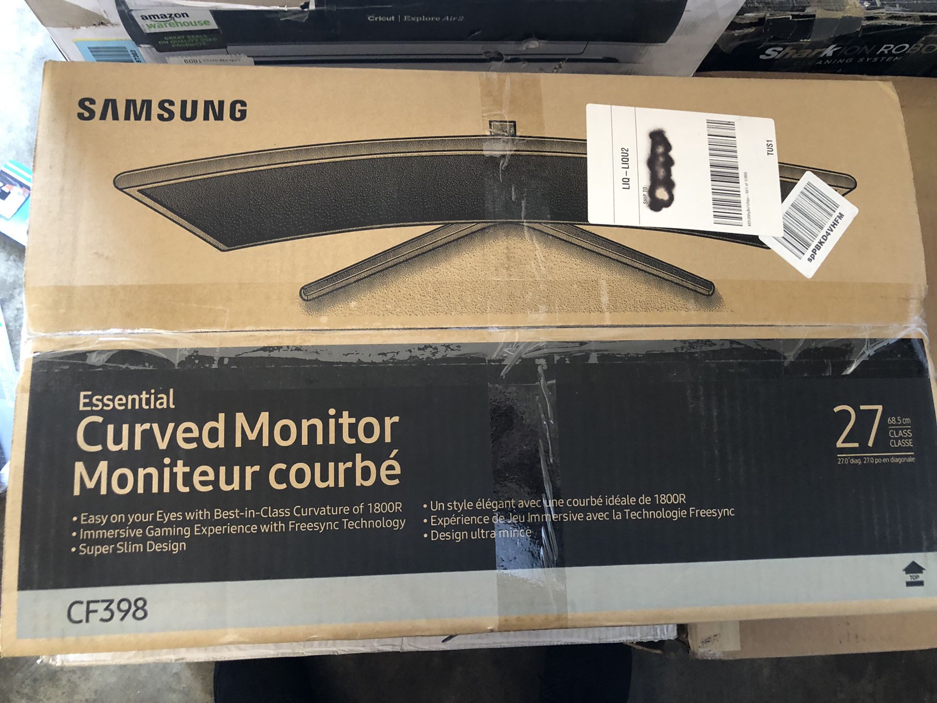 Samsung 27 in curved monitor