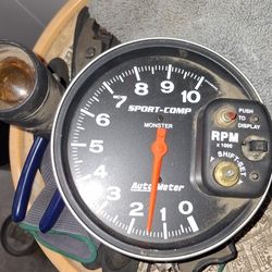 Sport Comp Monster Shift Tachometer 