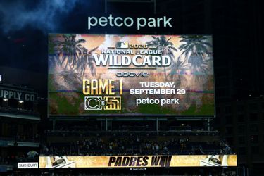 Padres vs Cubs NL Wild Card WC Petco Park