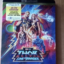 4k blu ray marvel thor love thunder bluray brand new 