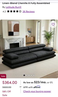 Brand new sofa. Boneless Sofa. Large