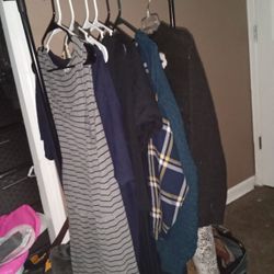 Portable Closet With Storage For Shoes Also  2pcs $40
