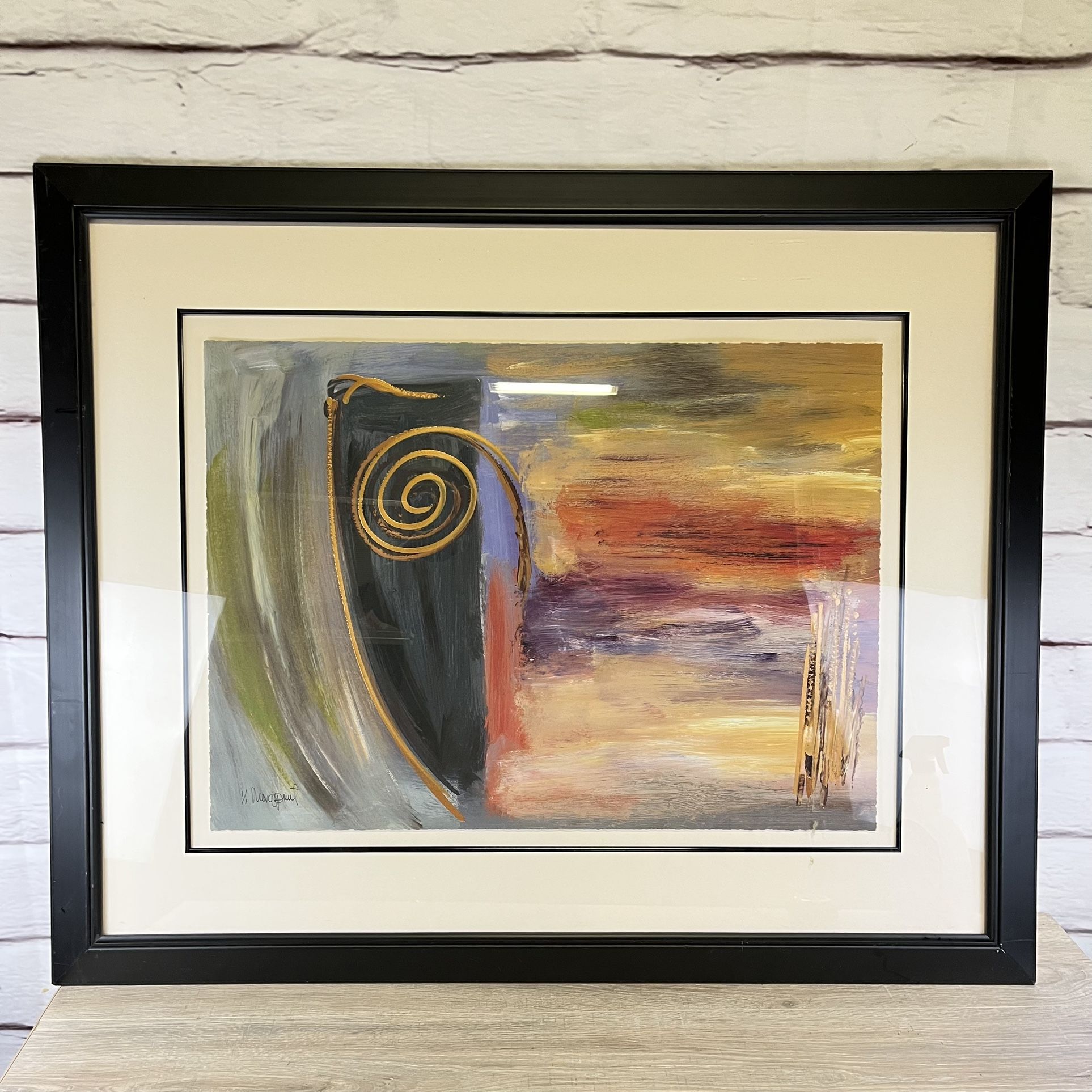 James Warren Art Complex Conduct Signed #'d Limited Ed. Abstract