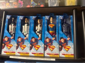 DC Superman Movie 2025 12” Spin Master, Set Of 5