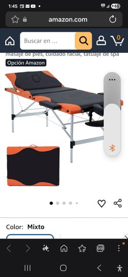 Massage table