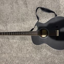 Unused 5 String Tario Acoustic Bass Guitar, Lightly Used