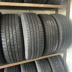 SET OF TIRE 245 65 17 MICHELIN 85% LIFE