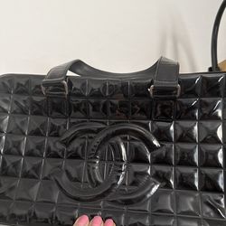 Chanel and Louis Vuitton handbags
