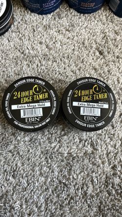 2 EBIN NEW YORK 24 Hour Edge Tamer, Extra Mega Hold Cruelty Free (2.7oz/ 80ml)