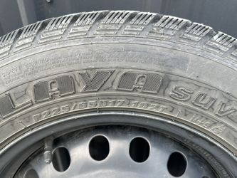 4 Winter Tires With Rims NEW CONDITION