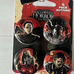 Universal Studios Horror Pins 