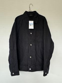 MEN'S LARGE $130 JORDAN ESSENTIALS CHICAGO WORKWEAR JACKET BLACK FN4527-010 NEW!