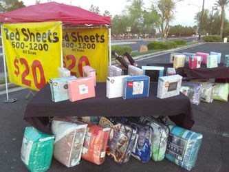 Bed sheets $15 all sizes, top brands.