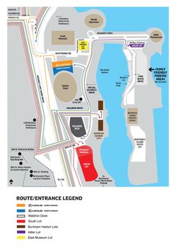 BEARS VS EAGLES PARKING PASSES & TICKETS