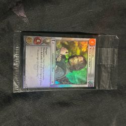 Lord of the rings holographic Tcg 3 card promo pack Aragorn, Legolas and Gimli sealed