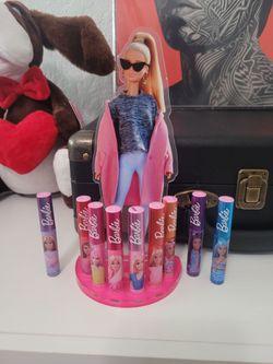 Barbie Lip Gloss & Stand