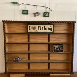 Fishing Reel Display Cabinet 