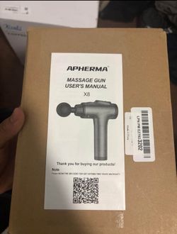 New APHERMA X8 Percussion Massage Gun - Deep Tissue Massager