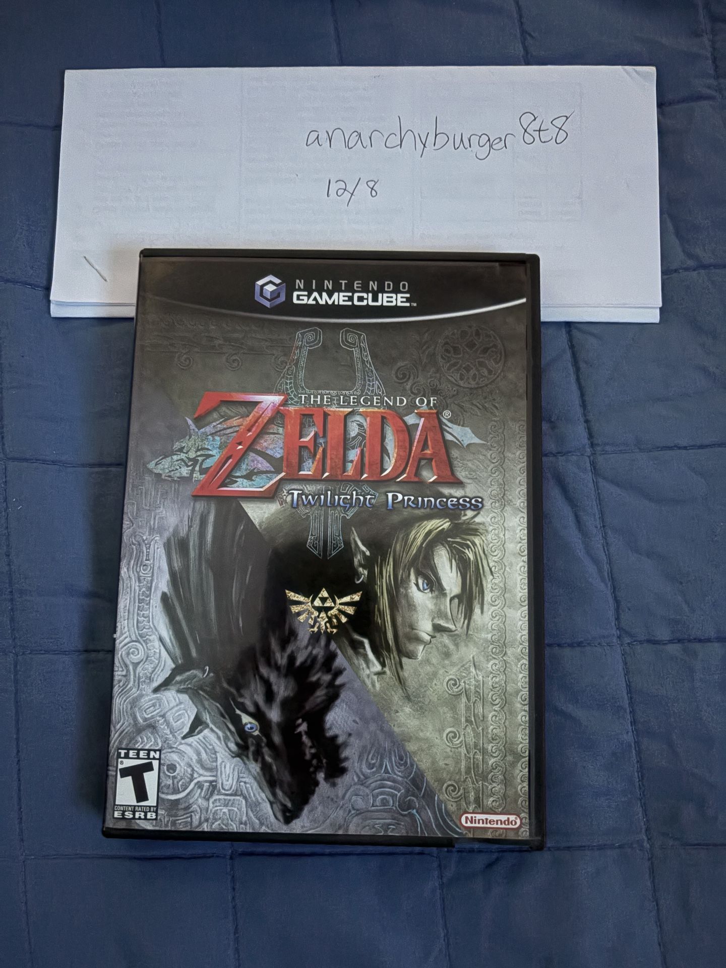 Legend Of Zelda Twilight Princess GameCube