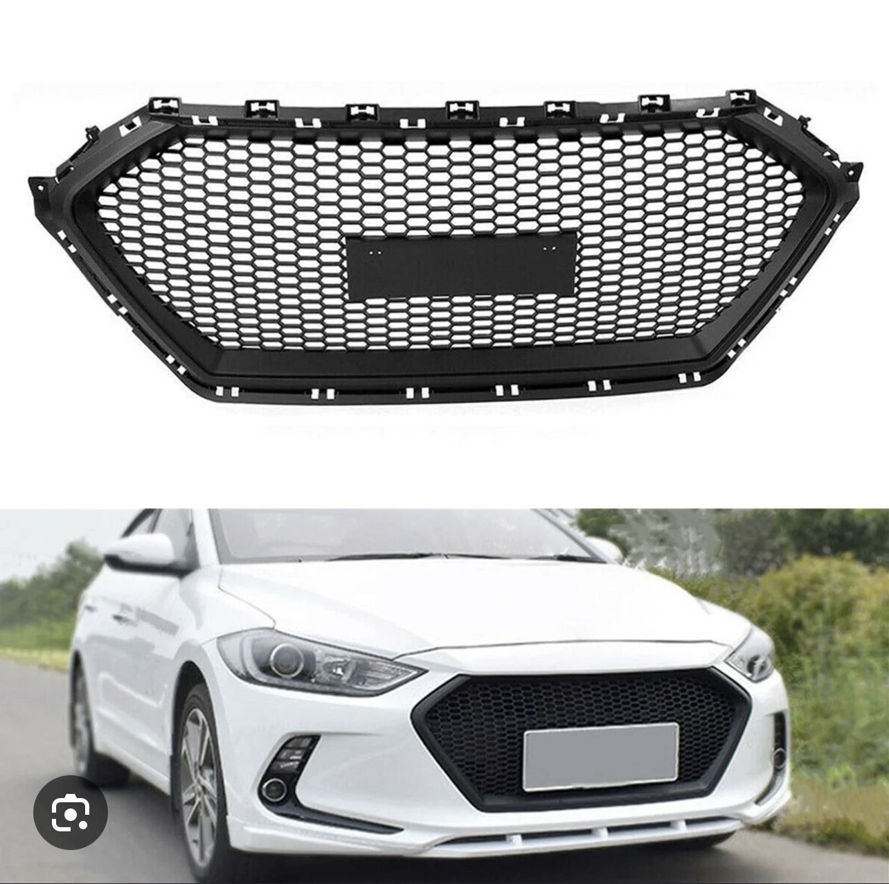For Hyundai Elantra 2017-2018 Sedan Front Bumper Grill For Sedan Models Only