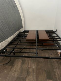 Queen Size bed frame.