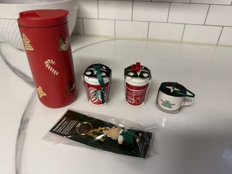 2025 Starbucks Collectibles — Ornaments, Gingerbread Tumble & Bear Perfect Little Gifts
