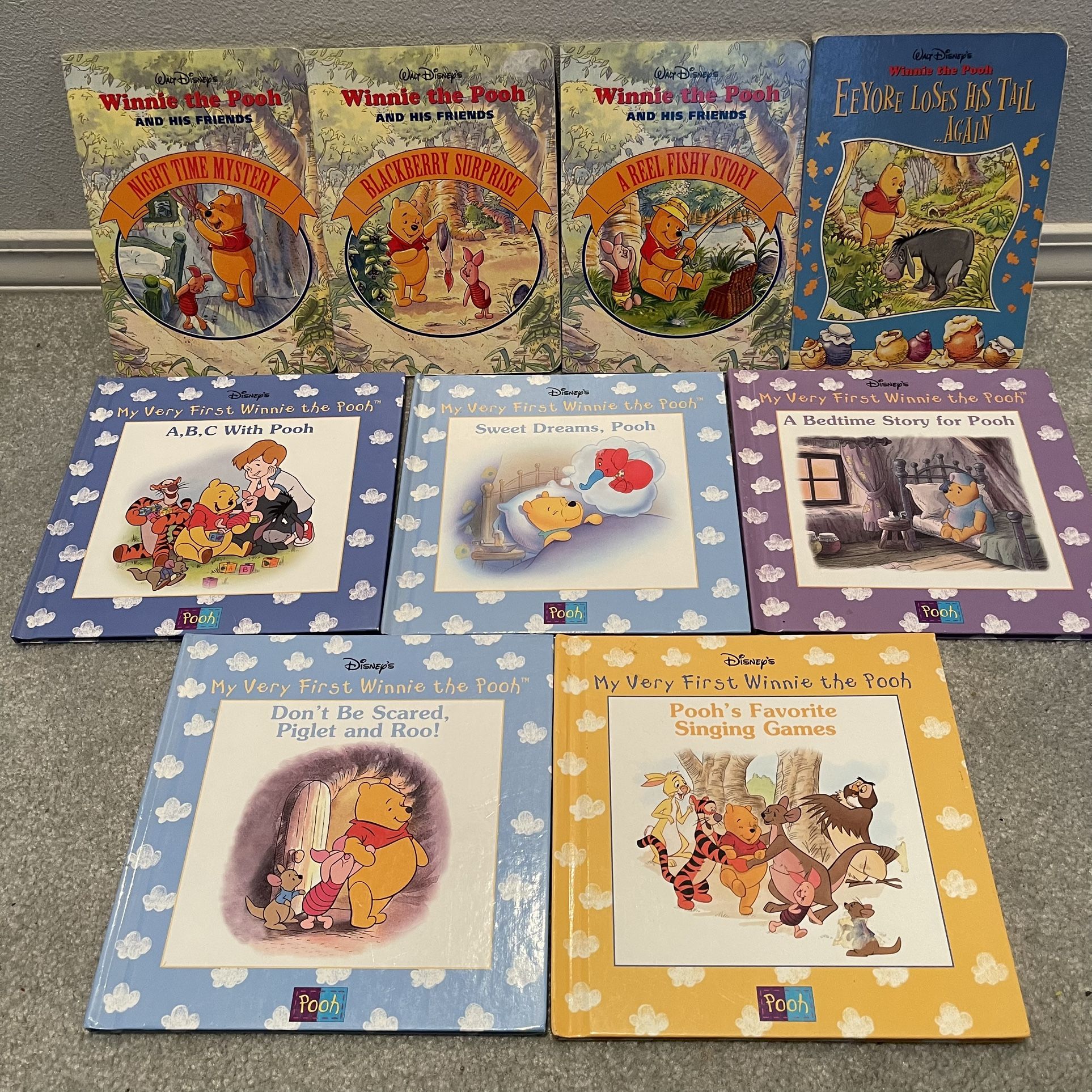 Winnie The Pooh Books Bundle
